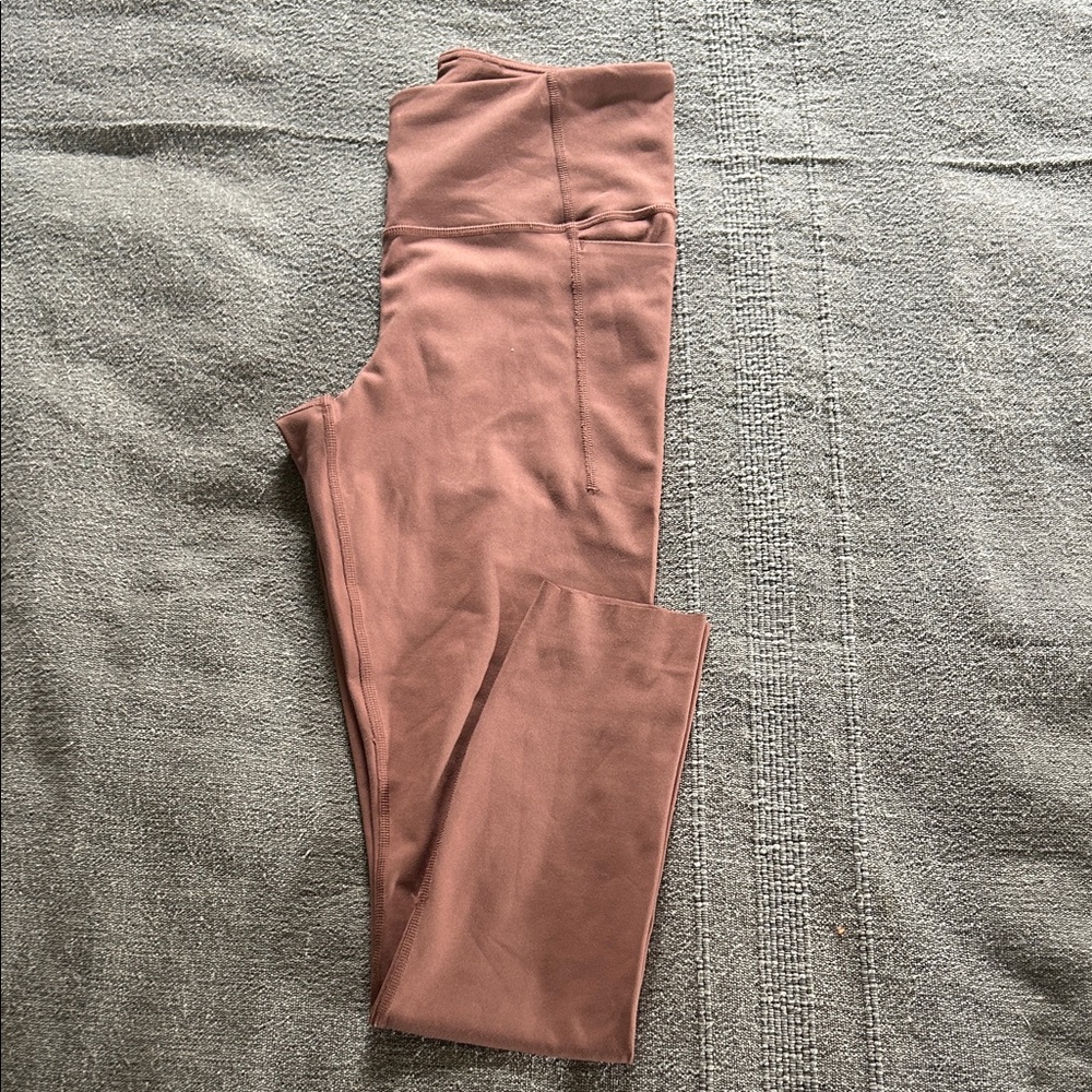 Gap Fit Yoga Seamless hem Leggings | Clay/brown